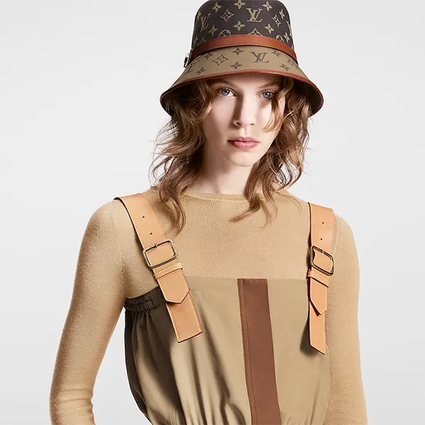 Mũ Louis Vuitton LV Dauphine Bucket M7277M Màu Nâu N-YT - Mũ nón - Vua Hàng Hiệu