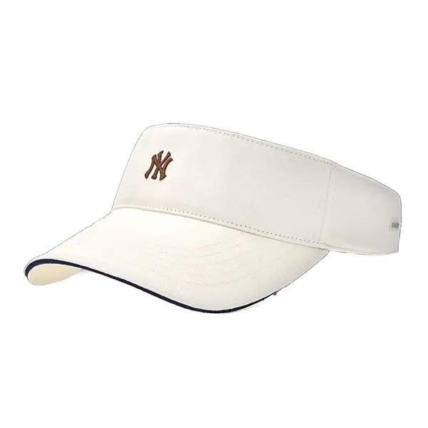 Mũ Nửa Đầu MLB Nano Logo Sun Cap New York Yankees 3ASCB0153-50CRS Màu Kem