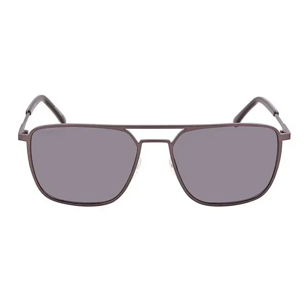 Kính Mát Unisex Lacoste Grey Square Unisex Sunglasses L194S 033 57 Màu Xám - Kính mắt - Vua Hàng Hiệu