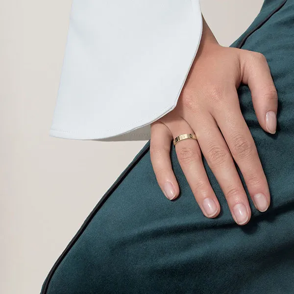 Nhẫn Cartier Love Ring, Small Model B4085000 Màu Vàng Size 50 N-LKT