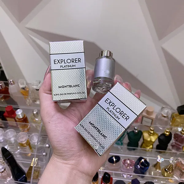 Nước Hoa Nam Montblanc Explorer Platinum EDP 4.5ml - Nước hoa - Vua Hàng Hiệu