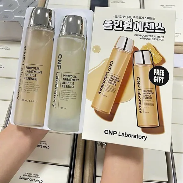 Set Nước Thần Keo Ong CNP Laboratory Propolis Treatment Ampule Essence 20 Món (100ml + 150ml) - Mỹ phẩm - Vua Hàng Hiệu
