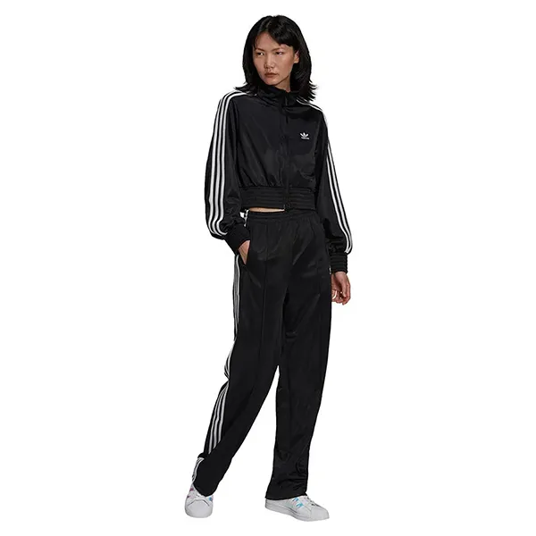 Quần Dài Nữ Adidas Adicolor Classics High-Shine Straight-Leg Track Pants HF7528 Màu Đen Size 6 (Form UK)