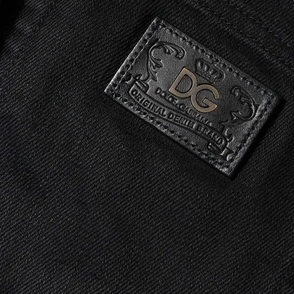 Quần Jean Nam Dolce & Gabbana D&G Skinny GY07LD Màu Đen Size 46