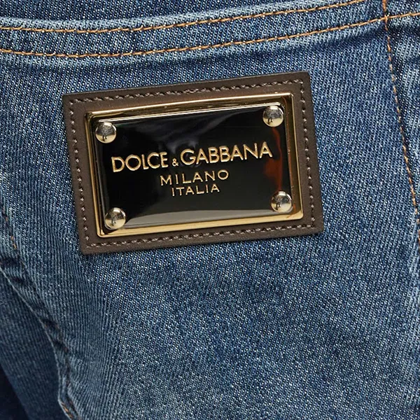 Quần Jean Nam Dolce & Gabbana D&G Skinny GY07LD Màu Xanh Size 48 - Thời trang - Vua Hàng Hiệu