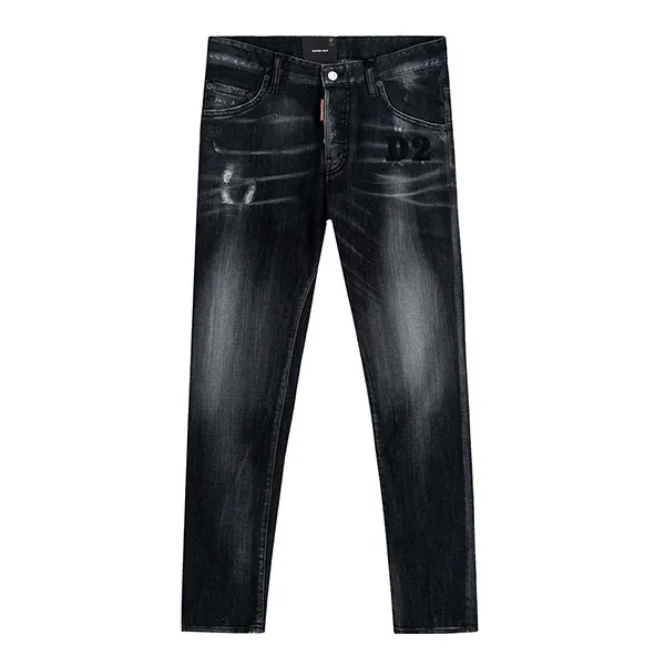 Quần Jean Nam Dsquared2 Ciao Skater S74LB1180 Màu Đen Size 46