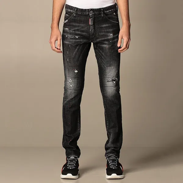 Quần Jean Nam Dsquared2 Cool Guy S74LB0940 Màu Đen Size 46