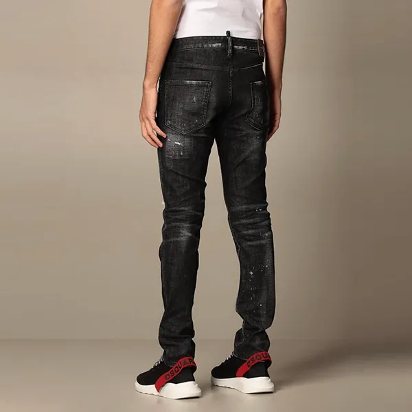 Quần Jean Nam Dsquared2 Cool Guy S74LB0940 Màu Đen Size 46