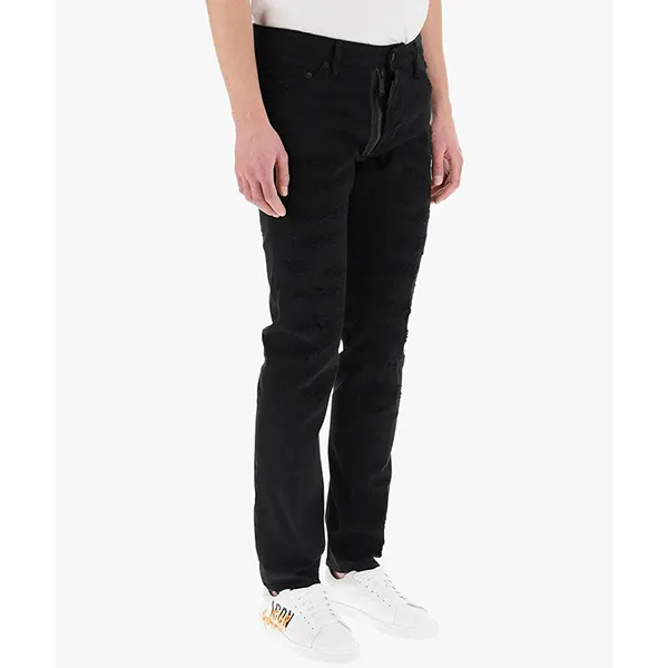 Quần Jean Nam Dsquared2 Icon Forever S74LB1042 Coolguy Màu Đen Size 44