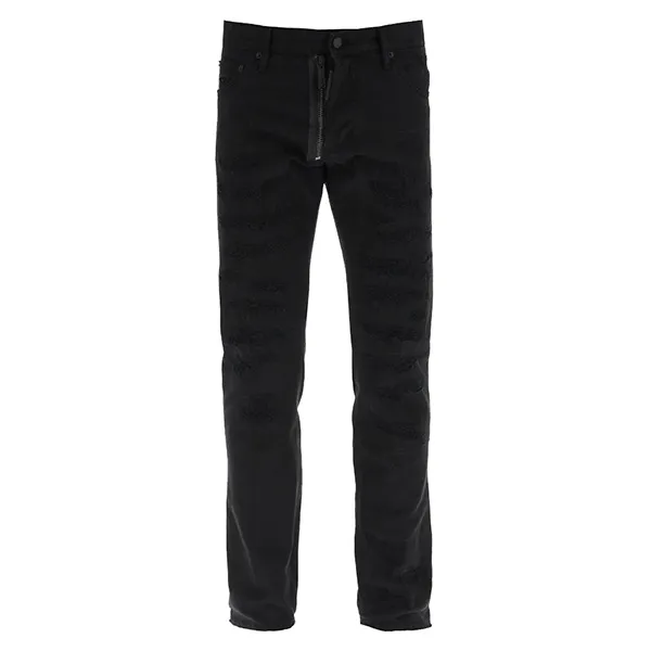 Quần Jean Nam Dsquared2 Icon Forever S74LB1042 Coolguy Màu Đen Size 44