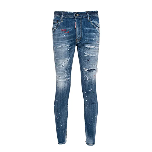 Quần Jean Nam Dsquared2 Men's Skater Blue S71LB1029 Màu Xanh Size 46 - Thời trang - Vua Hàng Hiệu