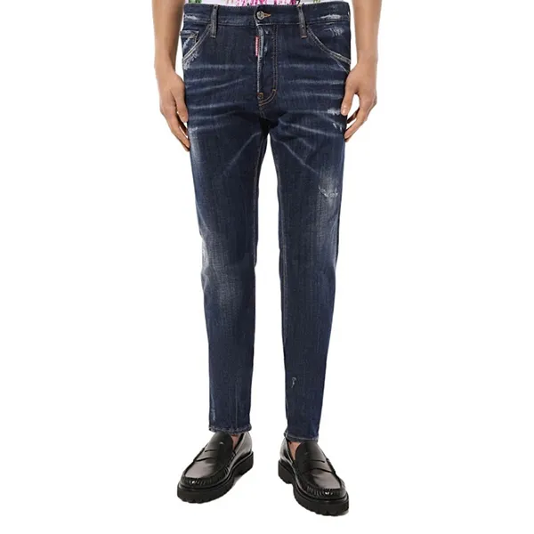 Quần Jean Nam Dsquared2 Skater S71LB1265 Màu Xanh Đậm Size 44 - Thời trang - Vua Hàng Hiệu