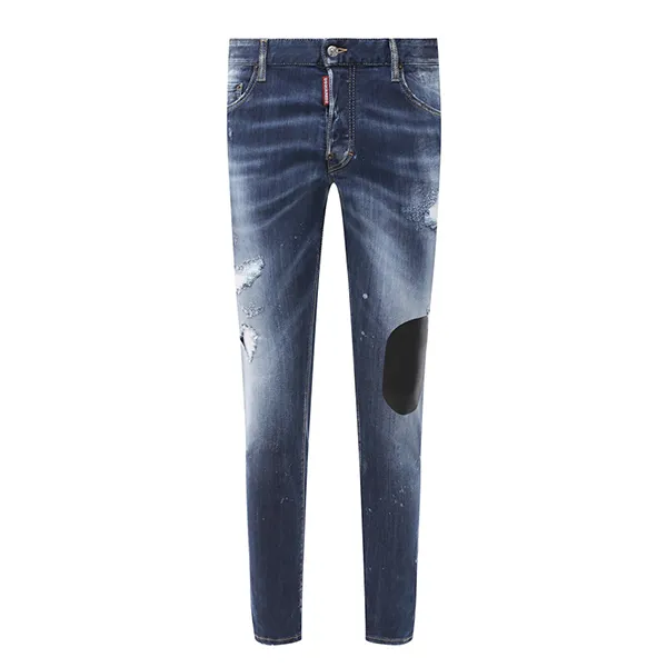 Quần Jean Nam Dsquared2 Skater S74LB0805 Màu Xanh Đậm Size 44
