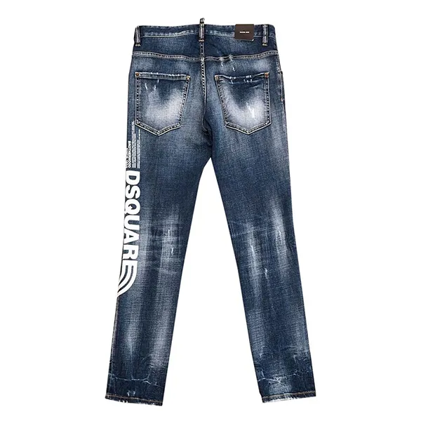 Quần Jean Nam Dsquared2 Skater S74LB0869 Màu Xanh Size 46