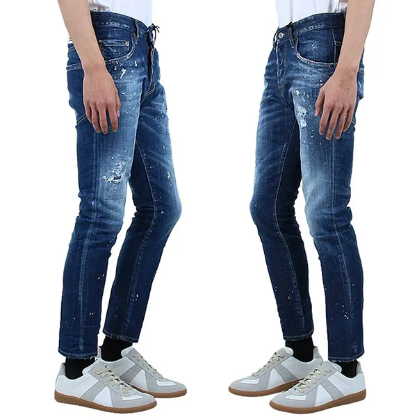 Quần Jean Nam Dsquared2 Skater S74LB1331 Màu Xanh Size 46 - Thời trang - Vua Hàng Hiệu