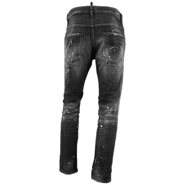 Quần Jeans Dsquared2 S74LB1430 Màu Đen Xám Size 46 - Thời trang - Vua Hàng Hiệu