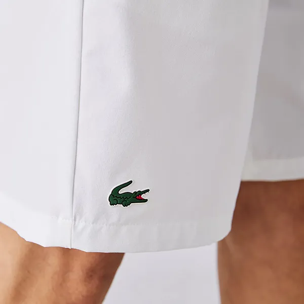 Quần Short Nam Lacoste Sport x Novak Djokovic Light Stretch GH0880 001 Màu Trắng Size 5 - Thời trang - Vua Hàng Hiệu