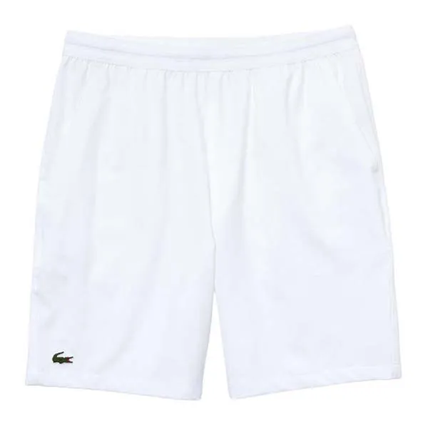 Bộ Quần Áo Cộc Tay Nam Lacoste Tennis x Novak Djokovic Fan Shirt DH7330-52-J2G Và GH8107-001 Màu Xanh Trắng Size 2