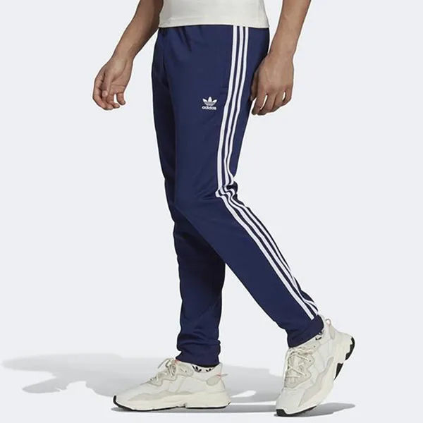 Quần Thể Thao Nam Adidas Originals Adicolor Classics SST Truck H06714 Màu Xanh Trắng Size XL (Form Âu)