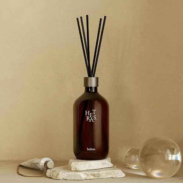 Set 2 Chai Tinh Dầu Khuếch Tán Hương Thơm Hetras Premium Reeds Diffuser 2P - Nước hoa - Vua Hàng Hiệu