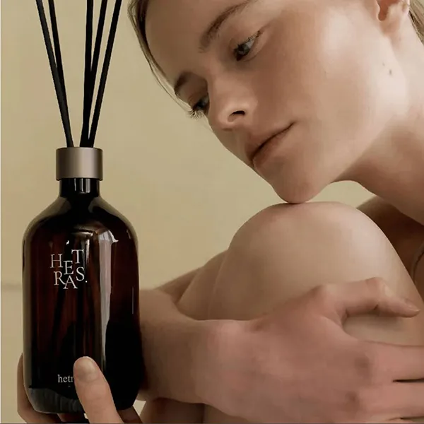 Set 2 Chai Tinh Dầu Khuếch Tán Hương Thơm Hetras Premium Reeds Diffuser 2P - Nước hoa - Vua Hàng Hiệu