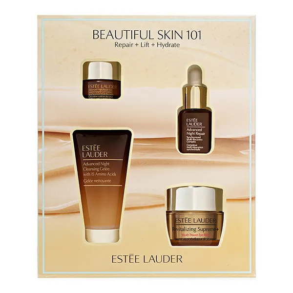 Set Dưỡng Da Ban Đêm Estée Lauder Advanced Night Repair Skincare Starter Set Repair + Lift + Hydrate 4 Món