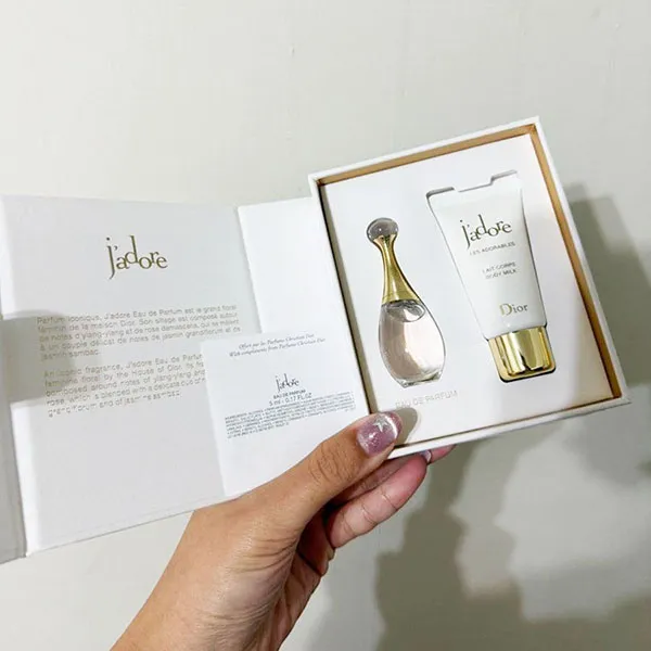 Set Nước Hoa + Dưỡng Thể Nữ Dior J'adore Set 2 Món ( EDP 5ml + Body Lotion 20ml) - Nước hoa - Vua Hàng Hiệu