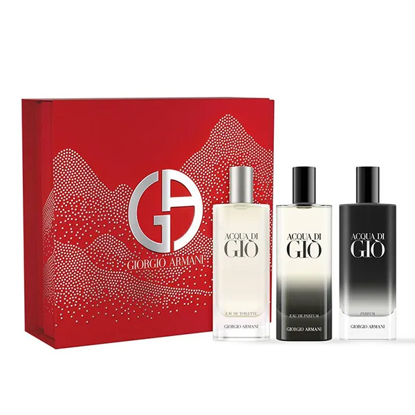 Set Nước Hoa Nam Giorgio Armani Acqua Di Gio Mini 15ml x 3 - Nước hoa - Vua Hàng Hiệu