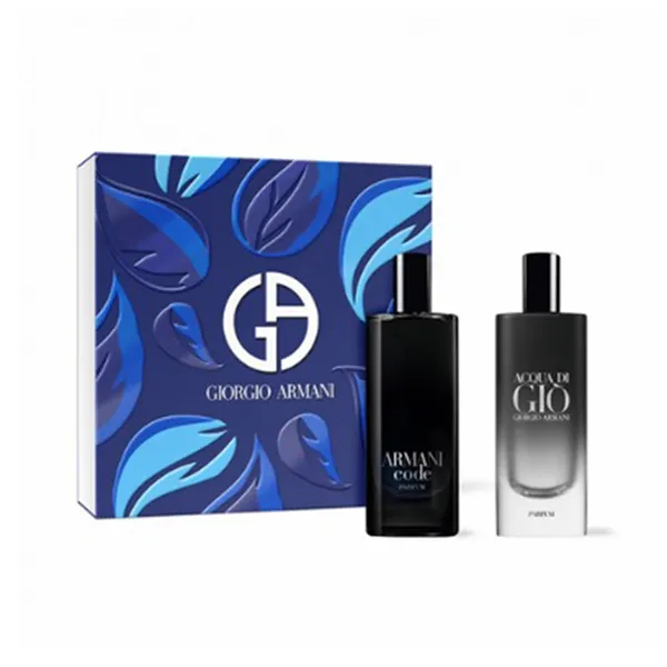Set Nước Hoa Nam Giorgio Armani Code Acqua di Gio Parfum 15ml x 2 - Nước hoa - Vua Hàng Hiệu