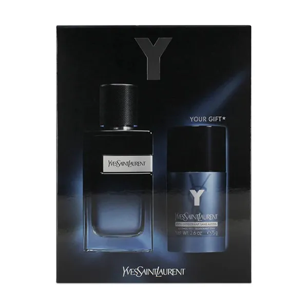 Set Nước Hoa Nam Yves Saint Laurent YSL Y EDP 100ml + Lăn Khử Mùi YSL Y Stick Deodorant 75g - Nước hoa - Vua Hàng Hiệu
