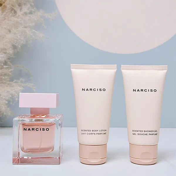 Set Nước Hoa Nữ Narciso Cristal Gift Set 3 Món (EDP 50ml + +Sữa Tắm 50ml + Body Lotion 50ml) - Nước hoa - Vua Hàng Hiệu