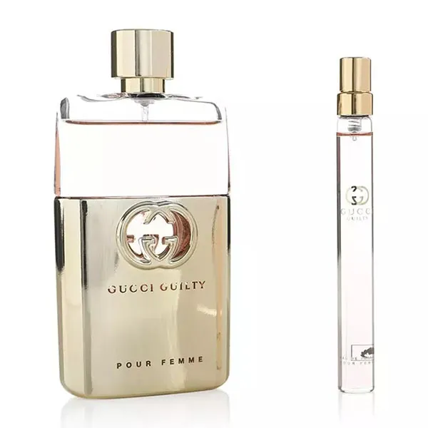 Set Nước Hoa Nữ Gucci Guilty Pour Femme Eau De Parfum Travel Set (90ml + 10ml) - Nước hoa - Vua Hàng Hiệu