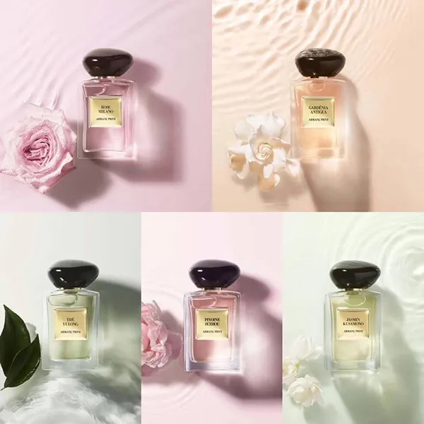 Set Nước Hoa Unisex Giorgio Armani Prive Les Eaux Collection Mini 7.5ml x 5