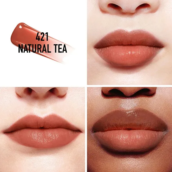 Son Dior Addict Lip Tattoo 421 Natural Tea Màu Cam Đất 5ml - Son Môi - Vua Hàng Hiệu
