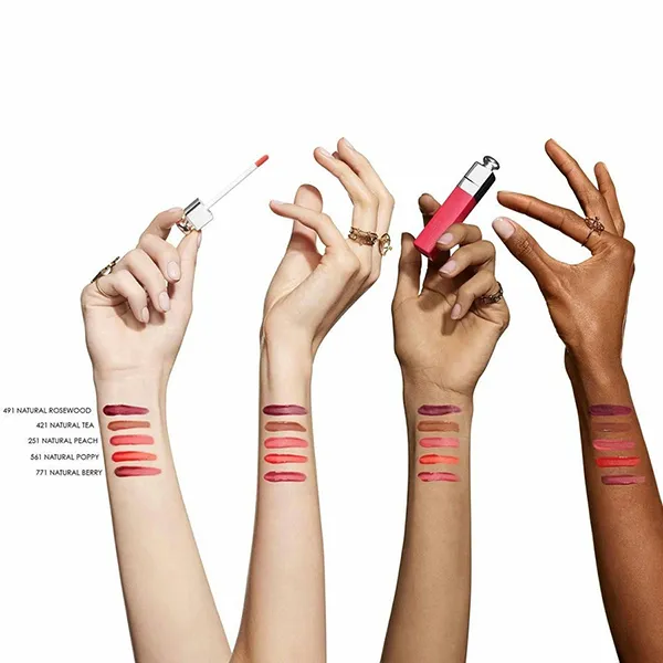 Son Dior Addict Lip Tattoo 421 Natural Tea Màu Cam Đất 5ml - Son Môi - Vua Hàng Hiệu