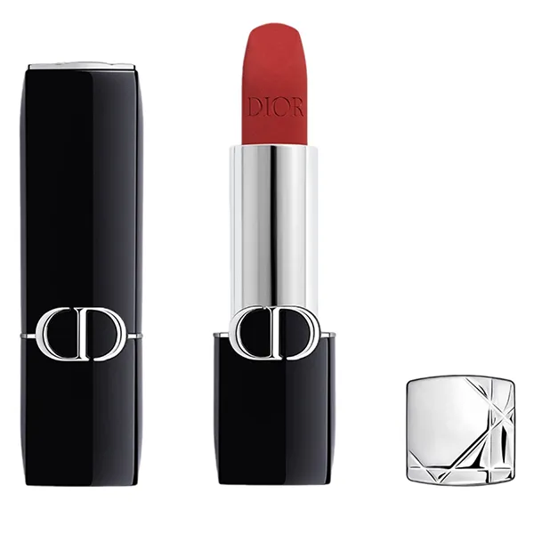 Son Dior Rouge Dior Color Lipstick 756 Organza Veil Màu Đỏ Gạch - Son Môi - Vua Hàng Hiệu