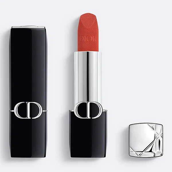Son Dior Rouge Dior Velvet Finish 228 Mythique Màu Đỏ Cam Gạch