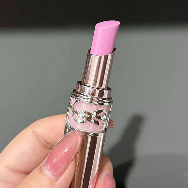Son Dưỡng Yves Saint Laurent YSL Loveshine Candy Glow 10B Lavender Blaze Màu Hồng Tím - Son Môi - Vua Hàng Hiệu