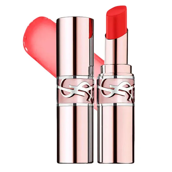 Son Dưỡng Yves Saint Laurent YSL Loveshine Candy Glow 9B Cherry Bliss Màu Hồng Anh Đào - Son Môi - Vua Hàng Hiệu