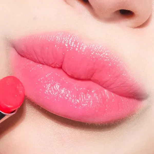 Son Dưỡng Yves Saint Laurent YSL Loveshine Candy Glow 9B Cherry Bliss Màu Hồng Anh Đào - Son Môi - Vua Hàng Hiệu