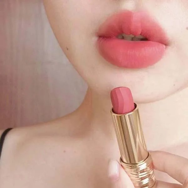 Son Lancôme L'Absolu Rouge Intimatte Soft Matte Lipstick 360 Flirting Thrills Màu Hồng San Hô - Son Môi - Vua Hàng Hiệu