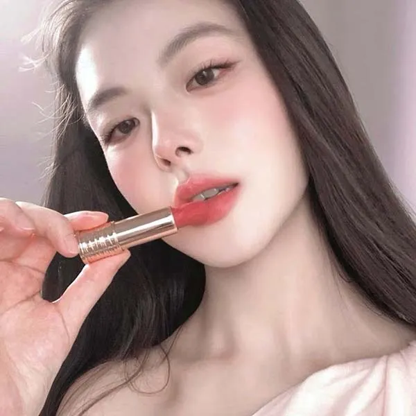 Son Lancôme L'Absolu Rouge Intimatte Soft Matte Lipstick 360 Flirting Thrills Màu Hồng San Hô - Son Môi - Vua Hàng Hiệu