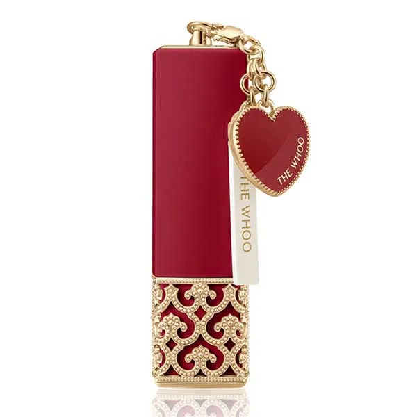 Son Whoo Gongjinhyang Mi Velvet Lip Rouge No.18 Rose Pink Màu Hồng Đất (Kèm Túi Vải Voan Mini) - Son Môi - Vua Hàng Hiệu