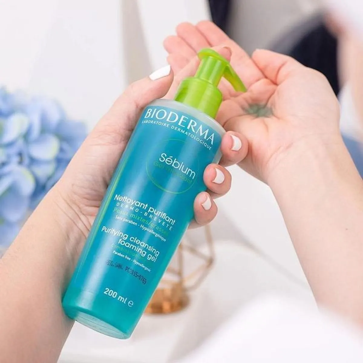 Sữa rửa mặt cao cấp Bioderma Sébium Gel Moussant
