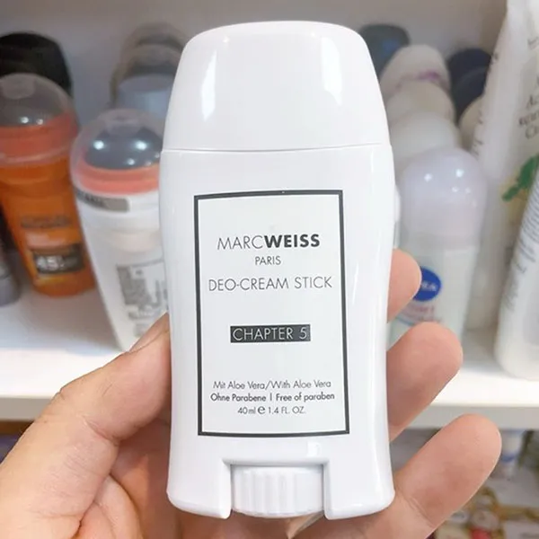 Thanh Khử Mùi Deo Marcweiss Paris Ngăn Mồ Hôi, Khoá Mùi Bung Hương, Khô Thoáng Suốt 48h 40ml - Lăn khử mùi - Vua Hàng Hiệu