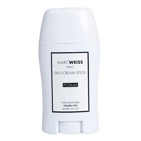 Thanh Khử Mùi Ngăn Mồ Hôi, Khoá Mùi Bung Hương, Khô Thoáng Suốt 48h Marcweiss Paris Deo-cream Stick Podium 40ml - Lăn khử mùi - Vua Hàng Hiệu