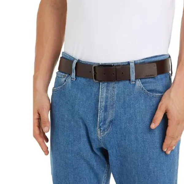Thắt Lưng Nam Calvin Klein CK K50K509759 Màu Nâu Đậm Size 90 - Thắt lưng - Vua Hàng Hiệu