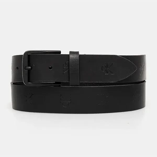 Thắt Lưng Nam Calvin Klein CK Leather Belt K50K511334_NEBEH Màu Đen Size 95 - Thắt lưng - Vua Hàng Hiệu