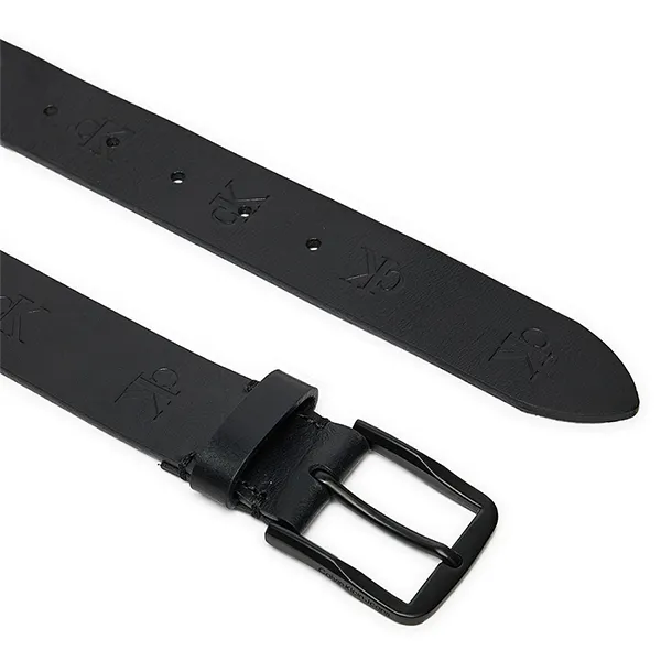 Thắt Lưng Nam Calvin Klein CK Leather Belt K50K511334_NEBEH Màu Đen Size 95 - Thắt lưng - Vua Hàng Hiệu