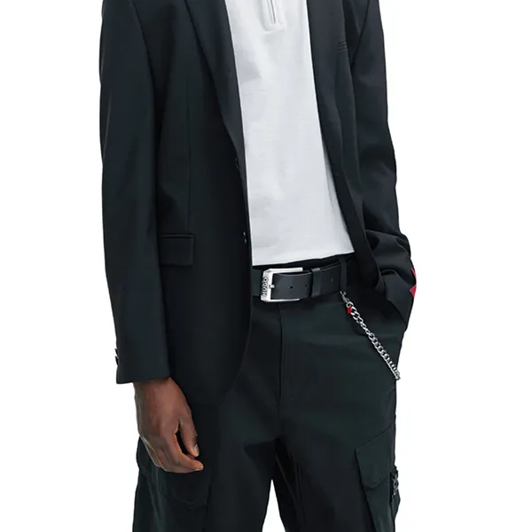 Thắt Lưng Nam Hugo Boss Belt 50480441 Màu Đen Size 110 - Thắt lưng - Vua Hàng Hiệu